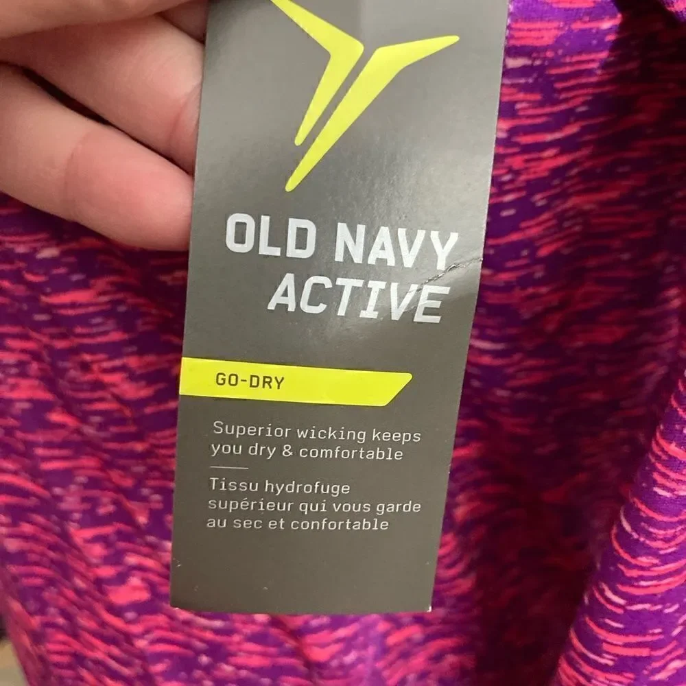 OLD NAVY GIRLS ACTIVE WORKOUT TOP / SZ: XL  14 - NWT